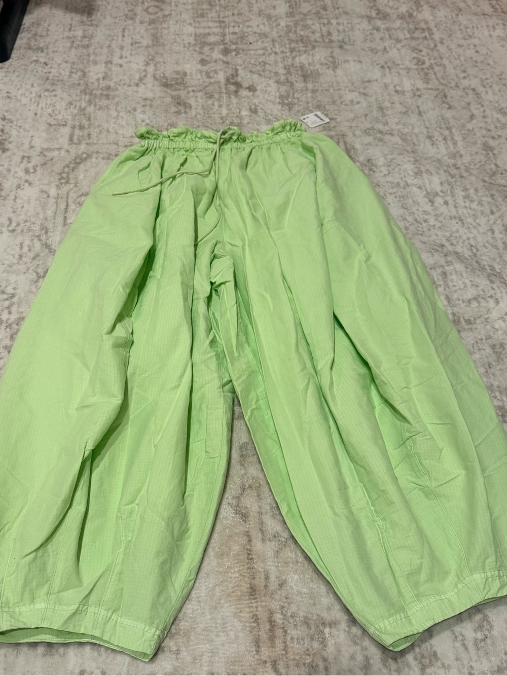 NEW Free People Movement Balloon Cotton Nylon Blend Pants Large - Picture 5 of 6